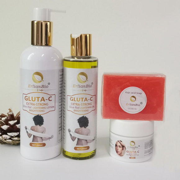 ErlianBio 4 in 1  Set Gluta-C Whitening Skin Care Kit - Image 9