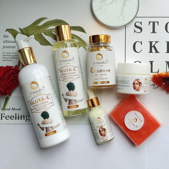 Erlian Bio Gluta-C 6 in 1 Set  Whitening Skin Care Kit - Image 8