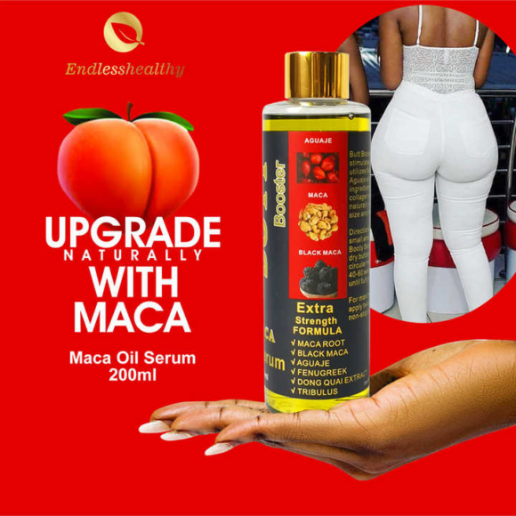 Maca Plus Extra Butt Booster Oil Serum - Image 3
