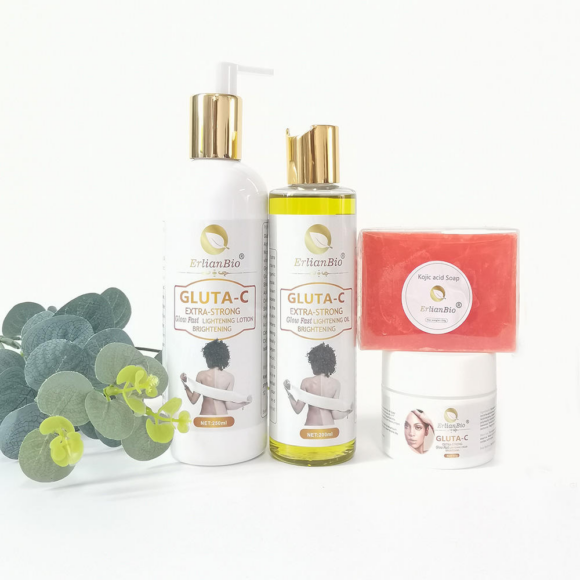 ErlianBio 4 in 1  Set Gluta-C Whitening Skin Care Kit - Image 2