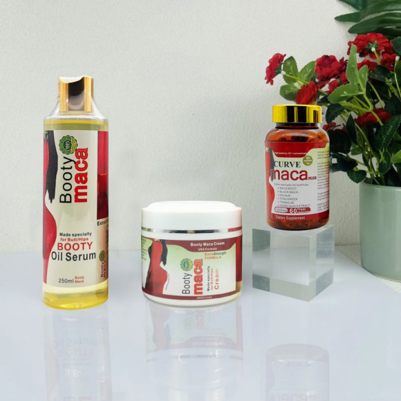 Curve Maca 3 in 1 Set Booty Enlargement Kit