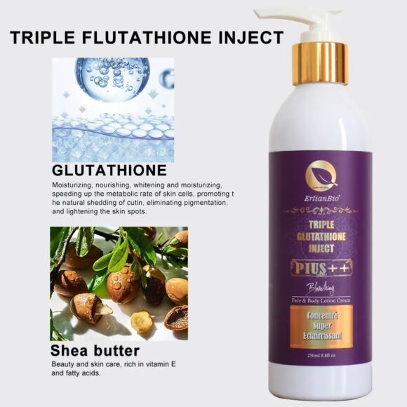 Triple Glutathione Face & Body Lotion Cream - Image 4