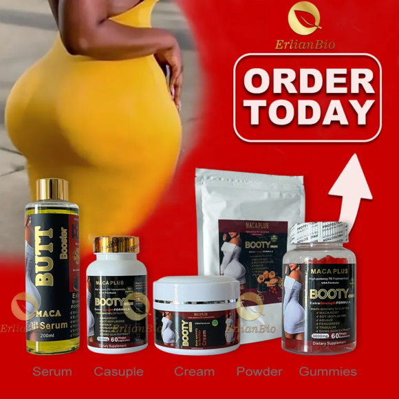 Maca Plus 5 in 1 Kit Booty Curve Enlargement Set
