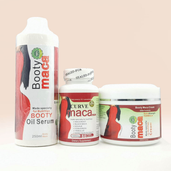 Curve Maca 3 in 1 Set Booty Enlargement Kit - Image 3