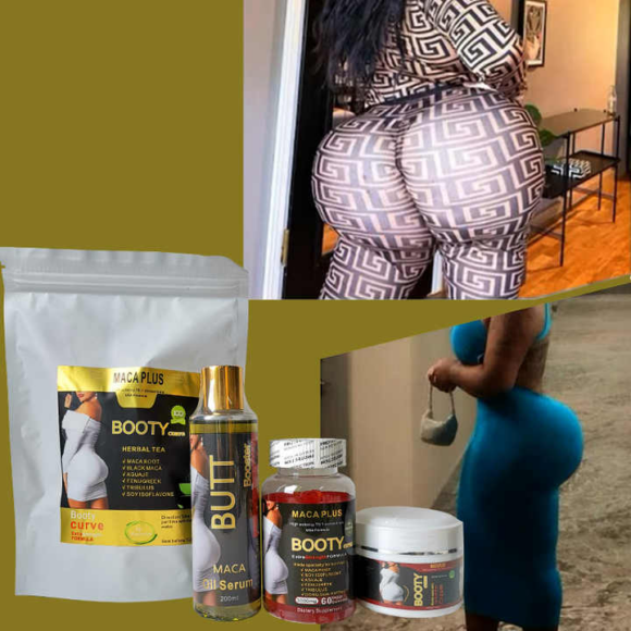 Maca Plus 4 in 1 Set Booty Curve Enlargement Kit - Image 4