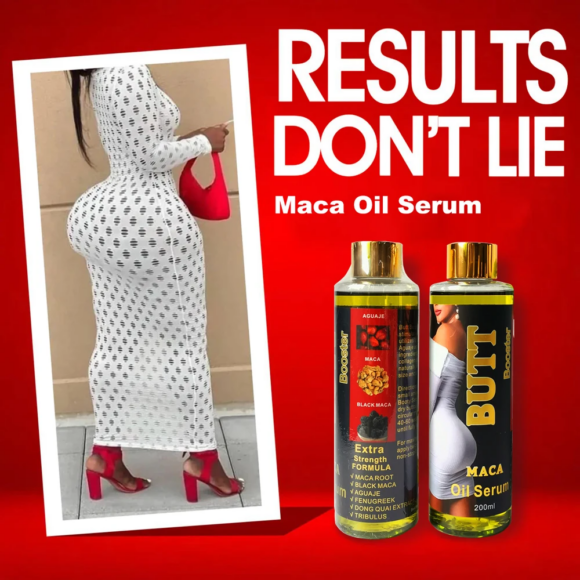 Maca Plus Extra Butt Booster Oil Serum - Image 2