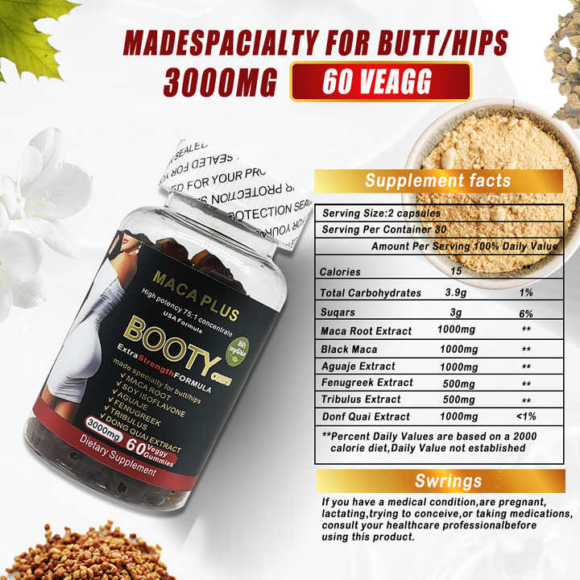 Extra Strength Maca Plus Booty Curve Gummies - Image 8