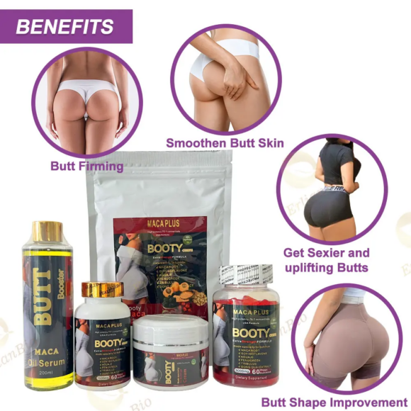 Maca Plus 5 in 1 Kit Booty Curve Enlargement Set - Image 6